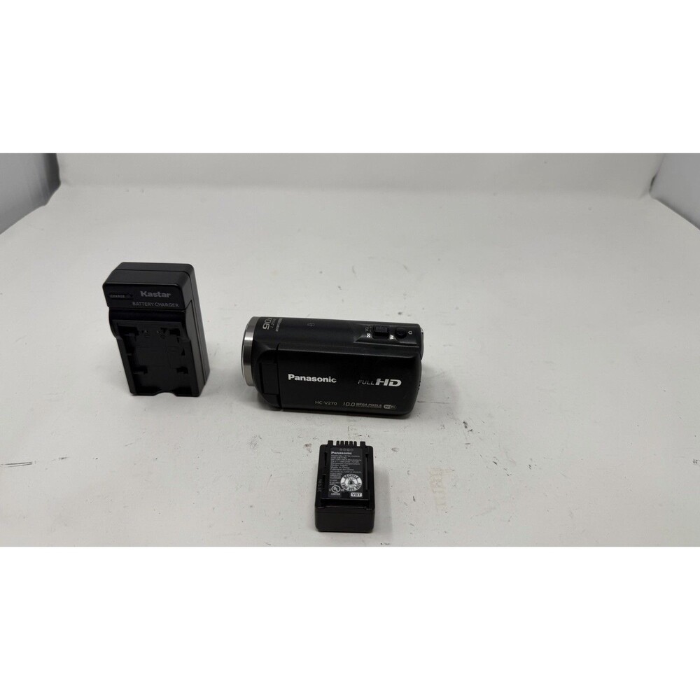 Panasonic HC-V270 Camcorder Full HD 10.0MP - Tested Working